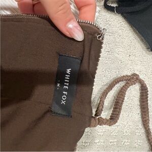 White Fox Brown Top